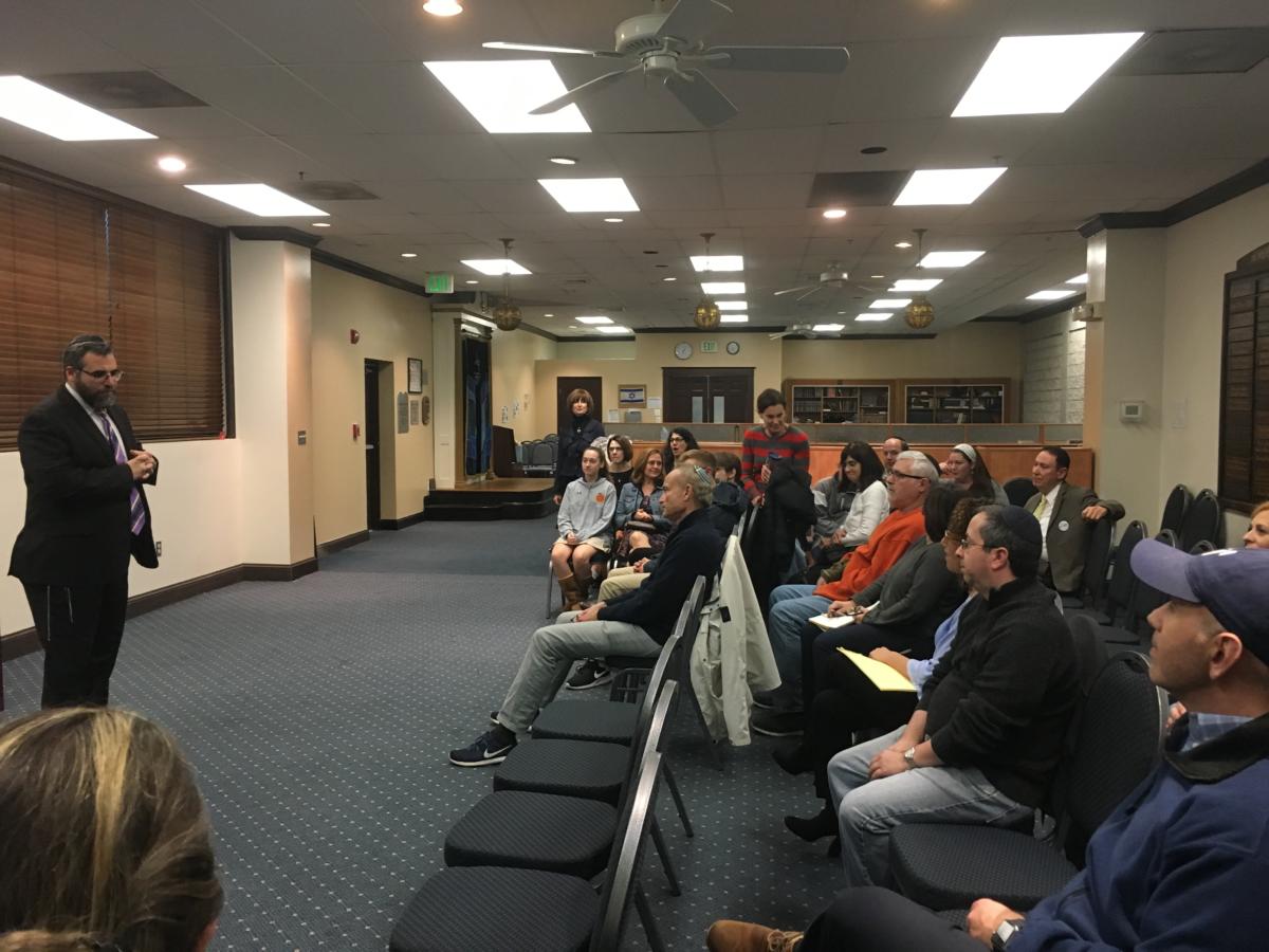 Parents of the Morim Limmud teenagers meeting with the Hungarian Educators from SSG