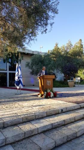 Speech to the seminar group by the Israeli Minister of Education, Naftali Bennett